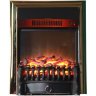 Каминокомплект Interflame Экстер махагон угловой с очагом Fobos FX M Brass