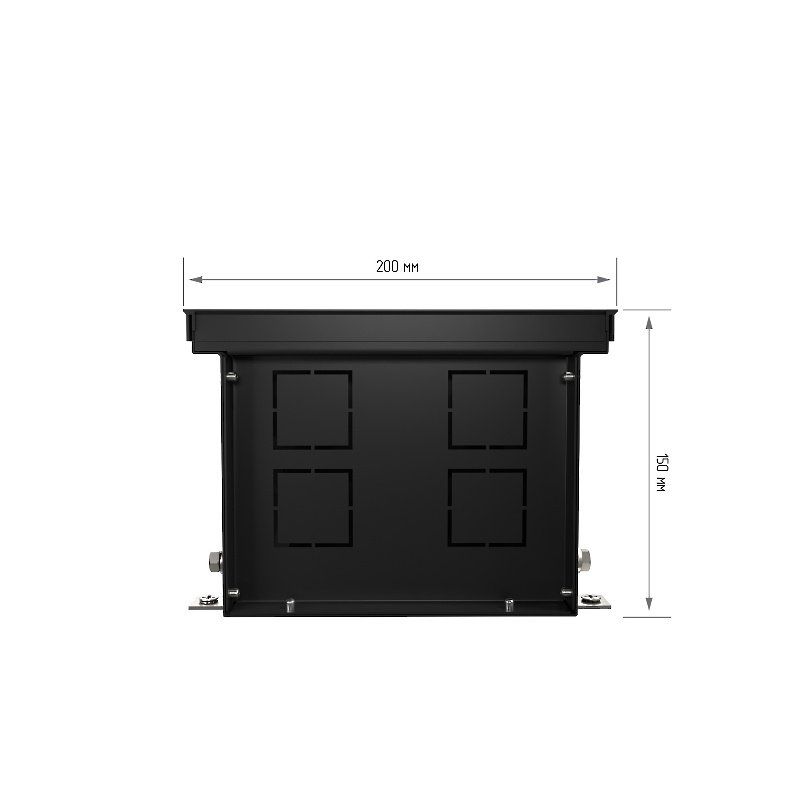 Внутрипольный конвектор Royal Thermo Atrium 150/200/900-DG-U-BL