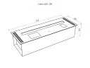 Автоматический биокамин Good Fire 700 RC INOX АБК-700 RC INOX