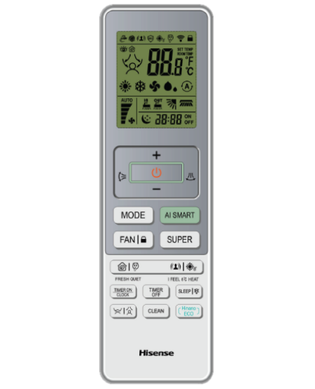 Сплит-система Hisense AS-13UW4RXVQF00G/AS-13UW4RXVQF00W Air Sensation Superior DC Inverter